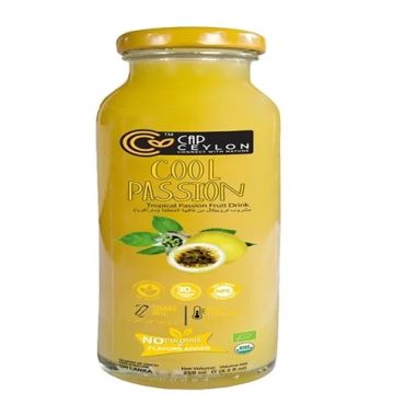 Cap Ceylon Organic Fresh Tropical Passion Fruit Drink 250Ml
